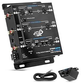 Lanzar 842893142975 2 And 3 Way Active Crossover With Bluetooth Wireless Audio Connectivity Asym