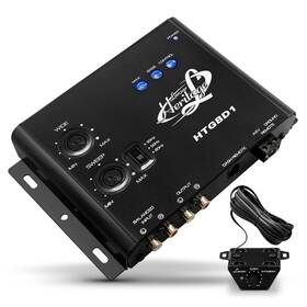 Lanzar Htgbd1 Digital Audio Bass Enhancer Driver-led Maximize Indicators