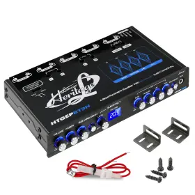 Htgepbt9h.6 Lanzar 4 Band Parametric Equalizer Bluetooth Compact Audio Control Device Htgepbt9h.6 Lanzar 4 Band Parametric Equalizer Bluetooth Compact Audio Control Device