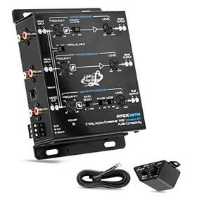 Lanzar Htgx6bth.5 2 And 3-way Active Crossover - With Bluetooth Wireless Audio