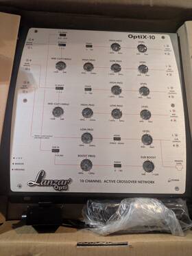 Lanzar Optix-10 Vtg Rare Optidrive Ch Active Crossover Network Car Stereo Audio