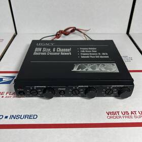 Legacy Lxr3 Lxr-3 6 Channel Electronic Crossover Network - Same Day Ship Warranty