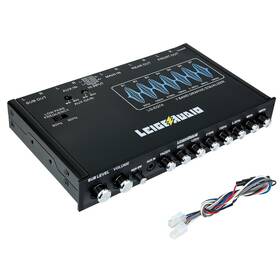 Leigesaudio Lg-eq7a 7-band Car Audio Graphic Equalizer With Front 3.5mm Aux Input High