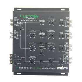Lymal Audio La-ep4crx 4 Way Car Electronic Crossover Inputs And 8 Outputs 12 Volt