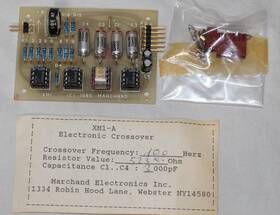 Marchland Electronics Xm1-a Vintage 1985 Electronic Crossover 100 Hz 523k Ohm
