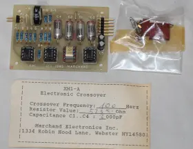 Xm1-a Marchland Electronics Vintage 1985 Electronic Crossover 100 Hz 523k Ohm