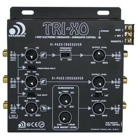 Massive Audio 623169650130 Trixon - 3 Way Electronic Crossover 18db