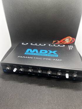 Mdx Mdx-4eq New - Mobile Dynamic Xtreme Preamp Equalizer Car Audio Signal Processor