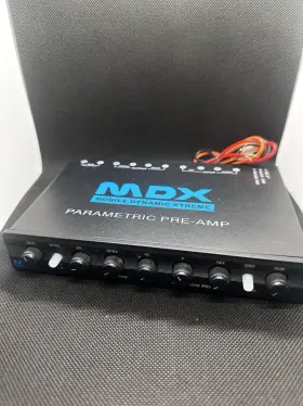 Mdx-4eq Mdx New - Mobile Dynamic Xtreme Preamp Equalizer Car Audio Signal Processor