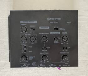 Memphis 16-cx23 Cx23 Car 2/3 Way Active Crossover For Subwoofers Speakers Amplifier