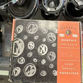 Memphis 16-eq30 2x30 Band Car Audio Graphic Equalizer Model Mpn