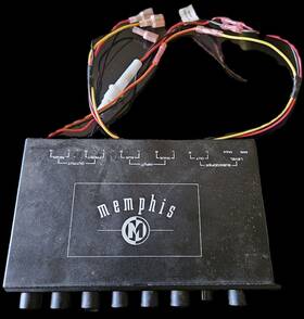 Memphis 16-eq50 Car Audio Equalizer Model # Sound System Equipment
