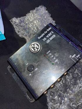 Memphis 16-vbf1 Car Audio Line Driver 16 Vbf1 Rare