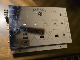 Memphis Audio 16-cx35a 16- Cx35a 3-way Crossover Aluminum With Remote And Bass Boost