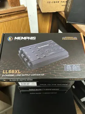Ll6bxl Memphis Audio 6 Channel Output Converter