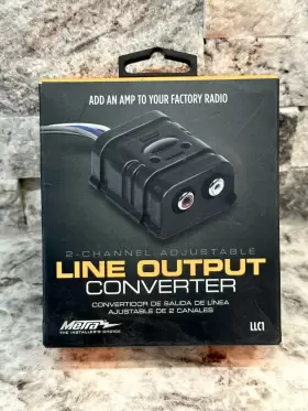 Llc1 Metra Line Output Converter 2 Channel Add An Amp To Your Factory Radio