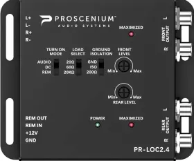Pr-loc2.4 Metra Line Output Converter Integrate Aftermarket Amplifier With Oem