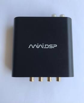 Minidsp Ddrc-24 2x4 With Dirac Live High Precision Stereo Processor