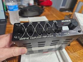 Miracle Sound Ae-202b Vintage Graphic Equalizer Amplifier Model Ae 202b 5 Band