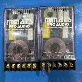 Mmats12db Mmats Professional Audio 12db Linkwitz Riley Crossover Lot Of 2