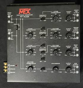 Mtx Rt-x03a Old School 4-way Electronic Crossover - Rare Vintage Car Audio