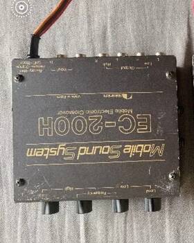 Nakamichi 200hc Rare Ec 200h Mobile Electric Crossover Hi-end Car Audio Dragon