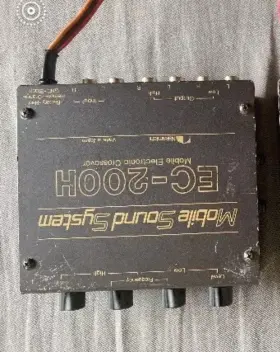 200hc Nakamichi Rare Ec 200h Mobile Electric Crossover Hi-end Car Audio Dragon 200hc Nakamichi Rare Ec 200h Mobile Electric Crossover Hi-end Car Audio Dragon