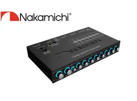 Eq-z8125 Nakamichi Car Audio 7 Band Graphic Equalizer With 3.5mm Rca Aux-in New