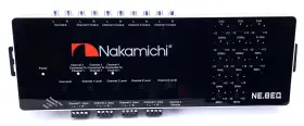 Ne8eq Nakamichi Car Audio 8 Band Electronic Equalizer Eq Sub Crossover Network Ne8eq Nakamichi Car Audio 8 Band Electronic Equalizer Eq Sub Crossover Network