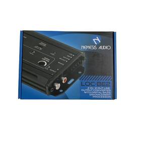 Nemesis Audio Loc-be2 2-channel Line Output Converter With Digital Bass Enhancer