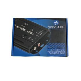 Nemesis Audio Na-loc-2br Loc-2br 2-ch Line Output Converter With Digital Bass Reconstruction