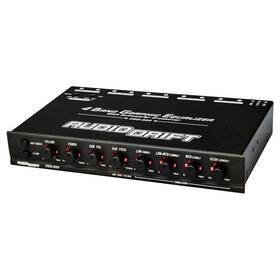 Nippon Deq-500 Audiodrift 4 Band Graphic Equalizer With Subwoofer Output Dual Color Illuminatio