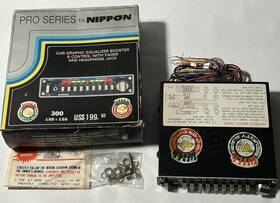 Nippon Eq-967 Pro Series By 300 Watts Equalizer Booster 9 Control With Fader