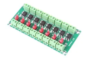 Nopc8178c Noyito Pc817 8-channel Optocoupler Isolation Board Voltage Converter Adapter