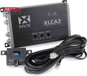 Nvx 726084113787 Xlca2 X-series 2-channel Line Out Converter Digital Bass Enhancer With Xboos