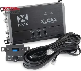 Xlca2 Nvx 726084113787 X-series 2-channel Line Out Converter Digital Bass Enhancer With Xboos