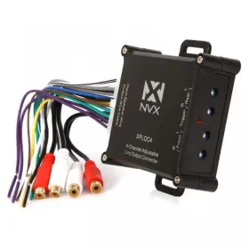 Xploc4 Nvx 4-channel 600w Premium Low Distortion Adjustable Line Output Converter