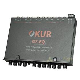 Okur O7-eq 7-band Parametric Equalizer With Subwoofer Output And Active