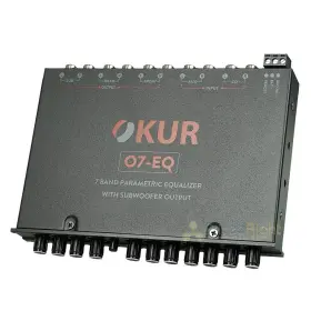 O7-eq Okur 7-band Parametric Equalizer With Subwoofer Output And Active