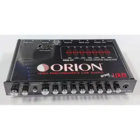 Xeq-x7 Orion Xeqx7 7-band Graphic Equalizer Half-din Car Eq With Front 3.5mm Aux Input