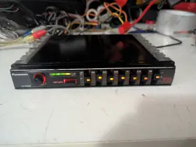 Cy-sg60 Panasonic Car Equalizer Booster Old School 7 Bands Cysh60 Vintage Eq Cy-sg60 Panasonic Car Equalizer Booster Old School 7 Bands Cysh60 Vintage Eq