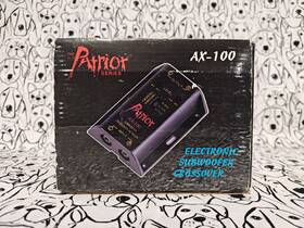 Patriot Ax-100 Nos Electronic Subwoofer Crossover Old School Car Audio Rare