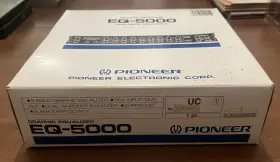 Eq-5000 Pioneer 012562120119 Vintage 9 Band Graphic Equalizer Box Untested Clean Car Stereo Eq-5000 Pioneer 012562120119 Vintage 9 Band Graphic Equalizer Box Untested Clean Car Stereo