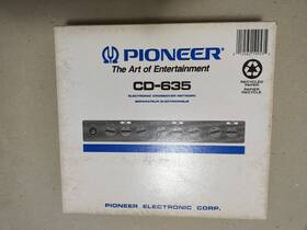 Pioneer 012562199535 Nos Cd-635 Electronic Crossover Network