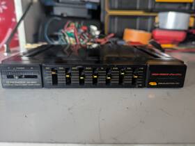 Pioneer Bp-650 Equalizer Old School Car Booster 7 Bands Bp650
