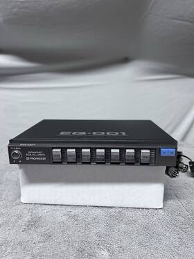 Pioneer Eq-001 Eq 001 Vintage Car Graphic Equalizer. Component Stereo. Eq-001. Plus