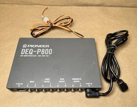 Pioneer Pf007040 Deq-p800 Digital Equalizer Has Some Cosmetic Wear