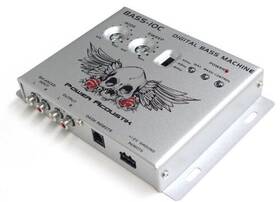 Power Acoustik 709483036581 Bass-10c Digital Bass Restoration Proccessor With Remote Output Control