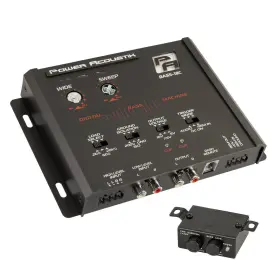 Bass-18c Power Acoustik Car Stereo Bass Restoration Processor Epicenter Rca Loc