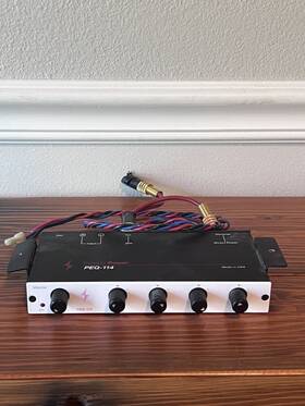 Precision Power Peq-114 Rare Old School Ppi Pre-amplifier Equalizer Car Audio